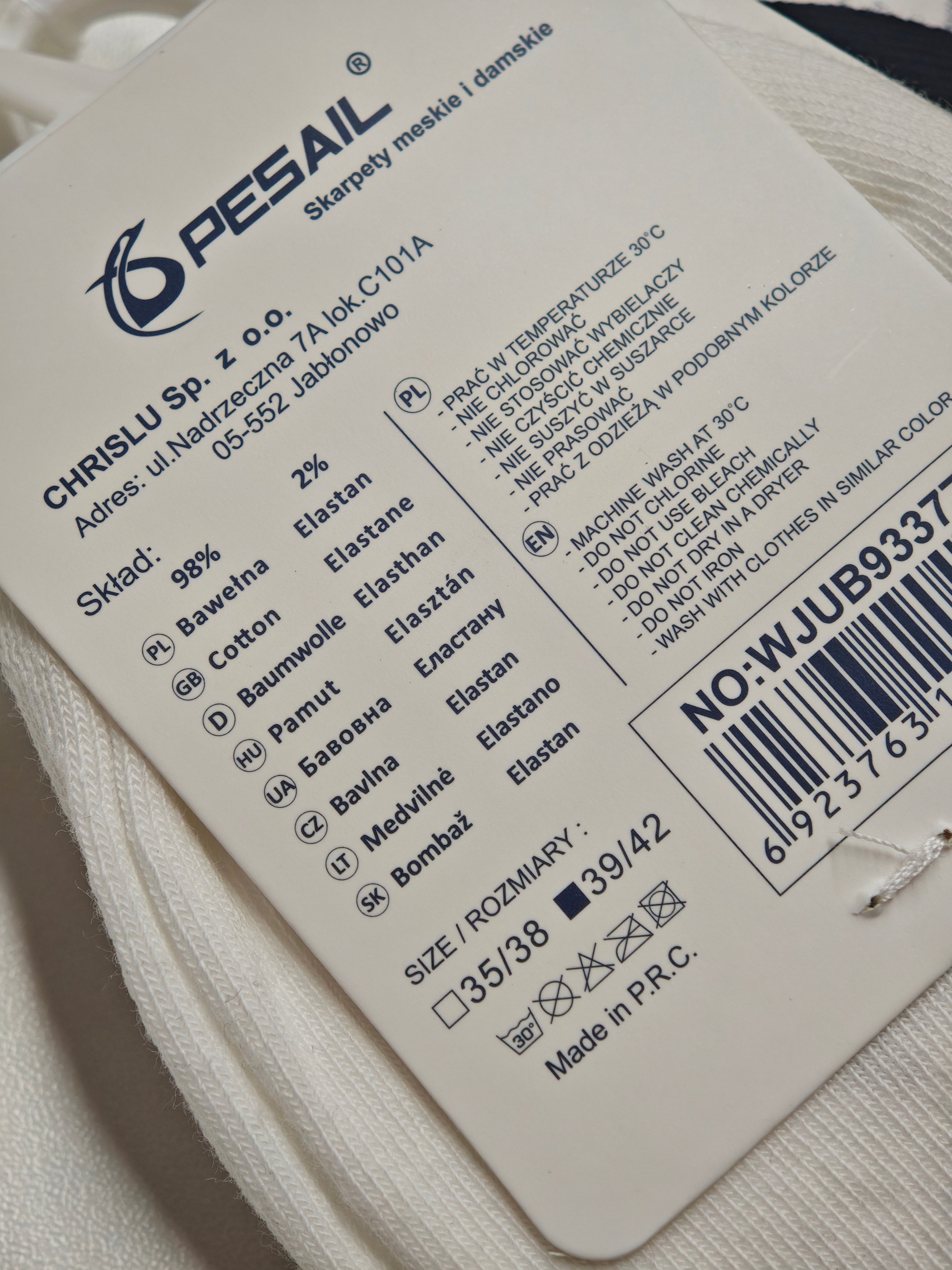 PESAIL - kojinės su kapibara