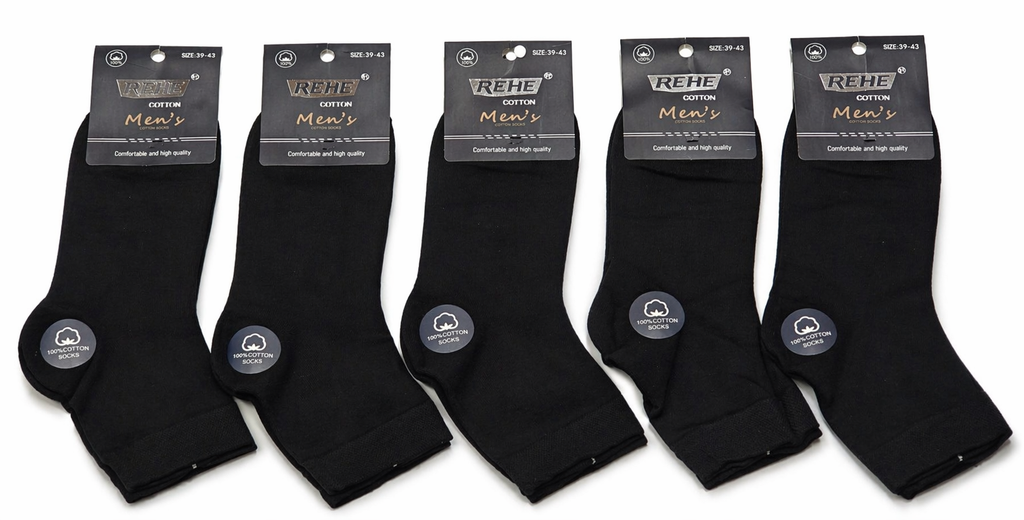 REHE - vyriškos medvilninės ilgos puskojinės