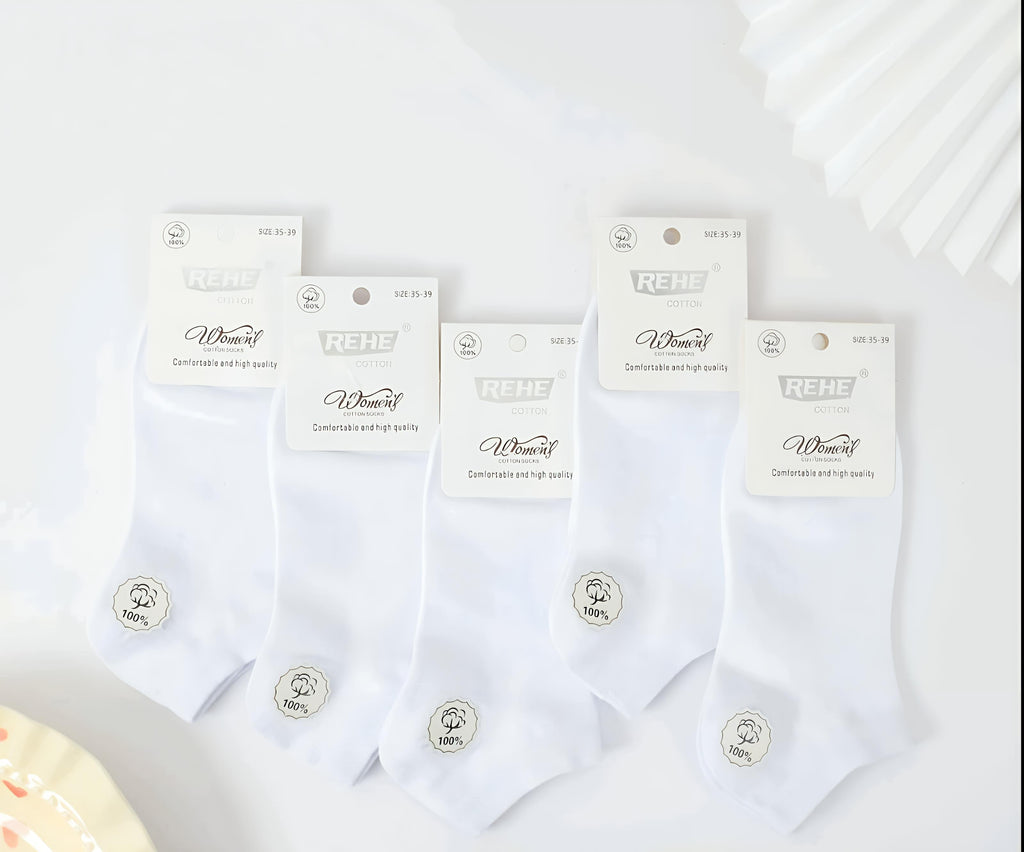 REHE - moteriškos medvilninės kojinės