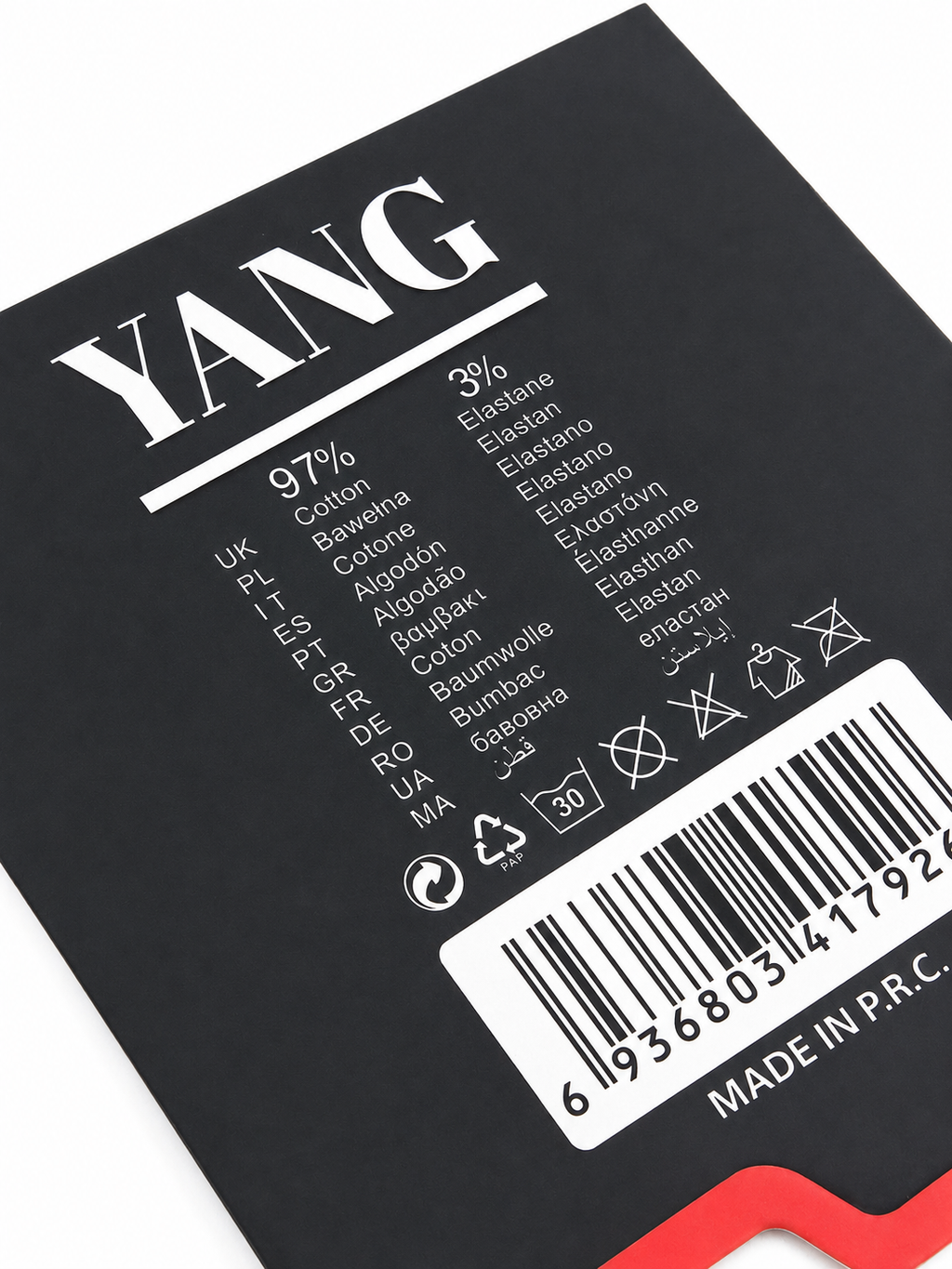YANG - ilgos kojinės vyriškos