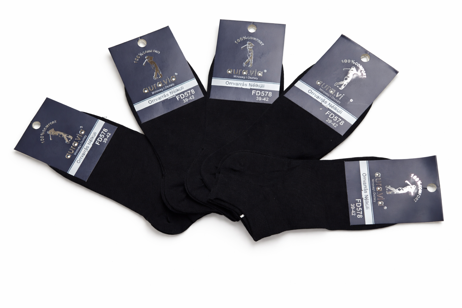 Aura.via - vyriškos medvilninės kojinės