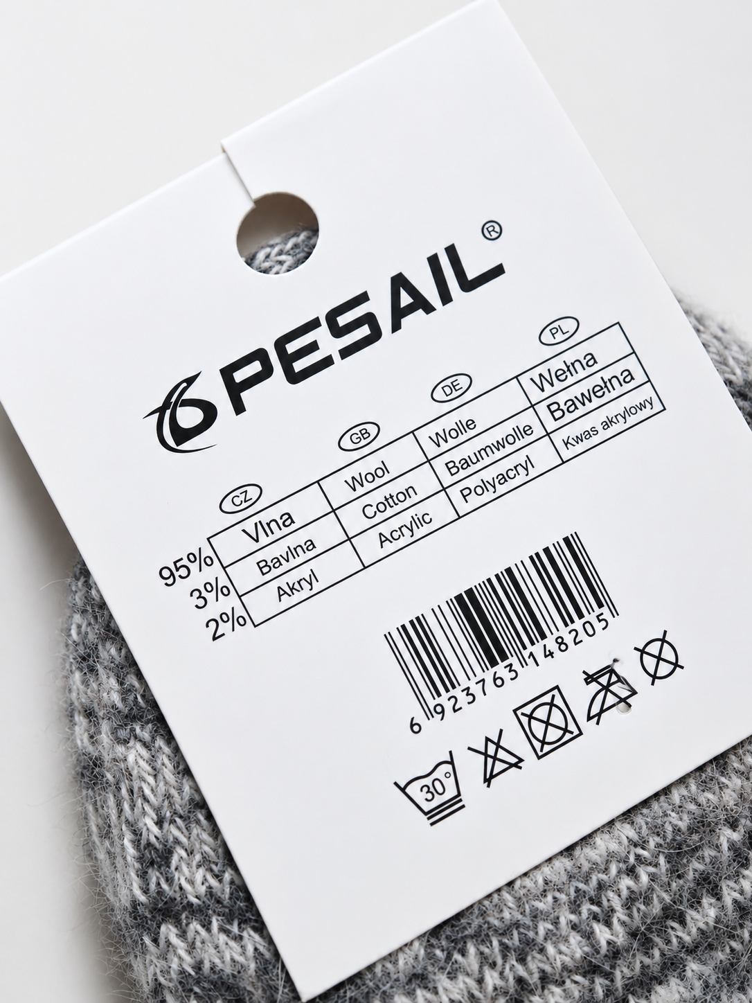 PESAIL - trumpos vilnonės kojinės moteriškos