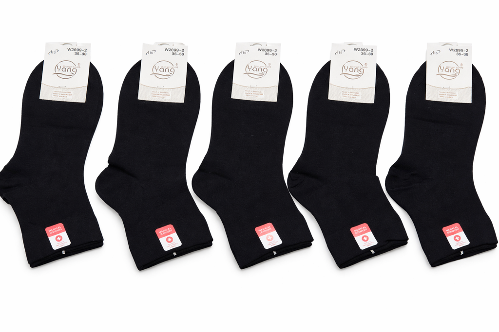 YANG - kojinės su medicinine guma