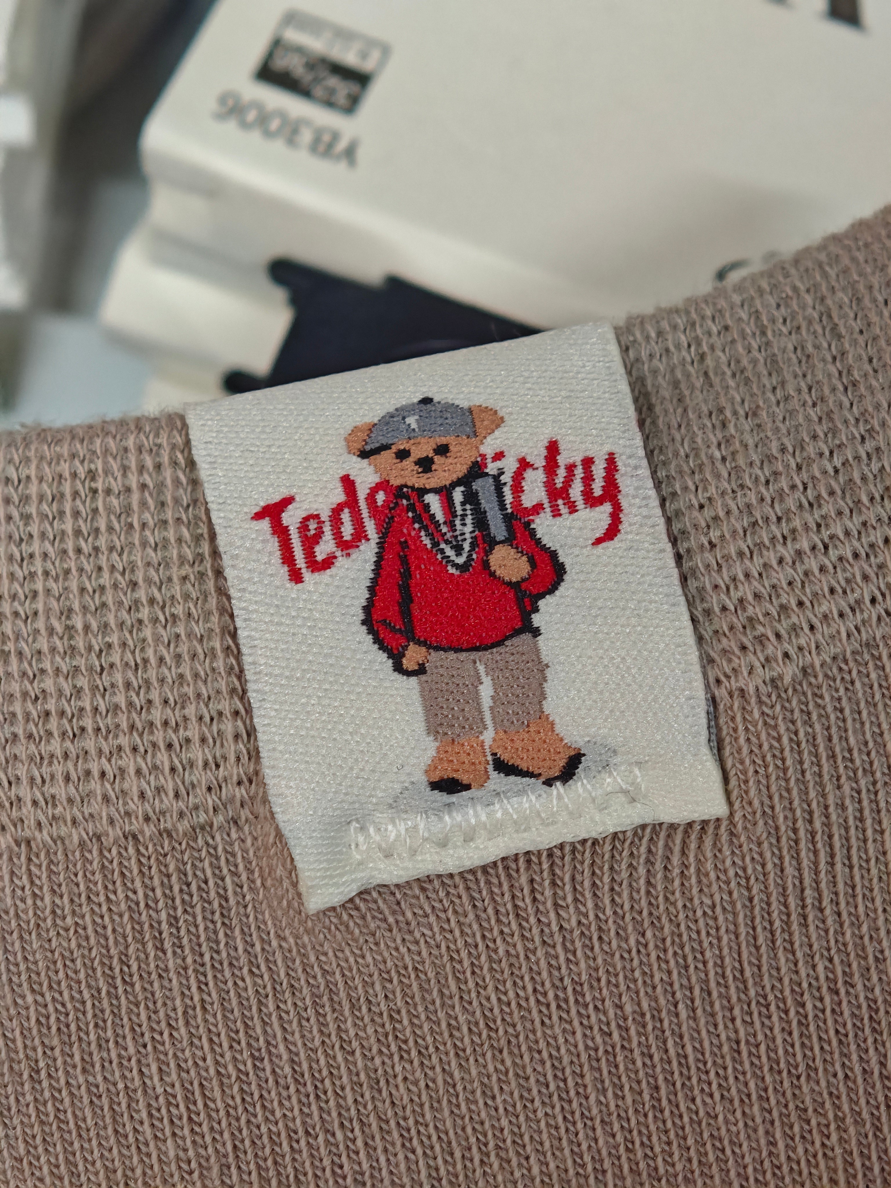 YANG - vaikiškos kojinės su meškiuku