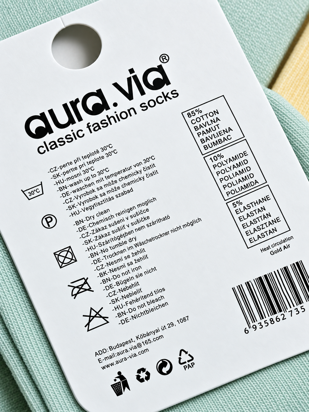 Aura.via - vaikiškos kojinės