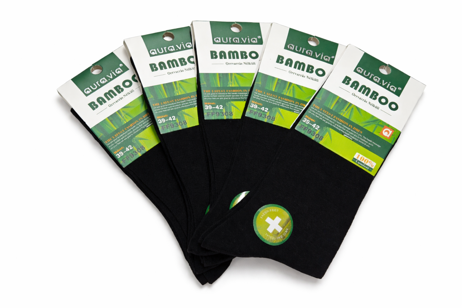Aura.via - vyriškos bambukinės kojinės