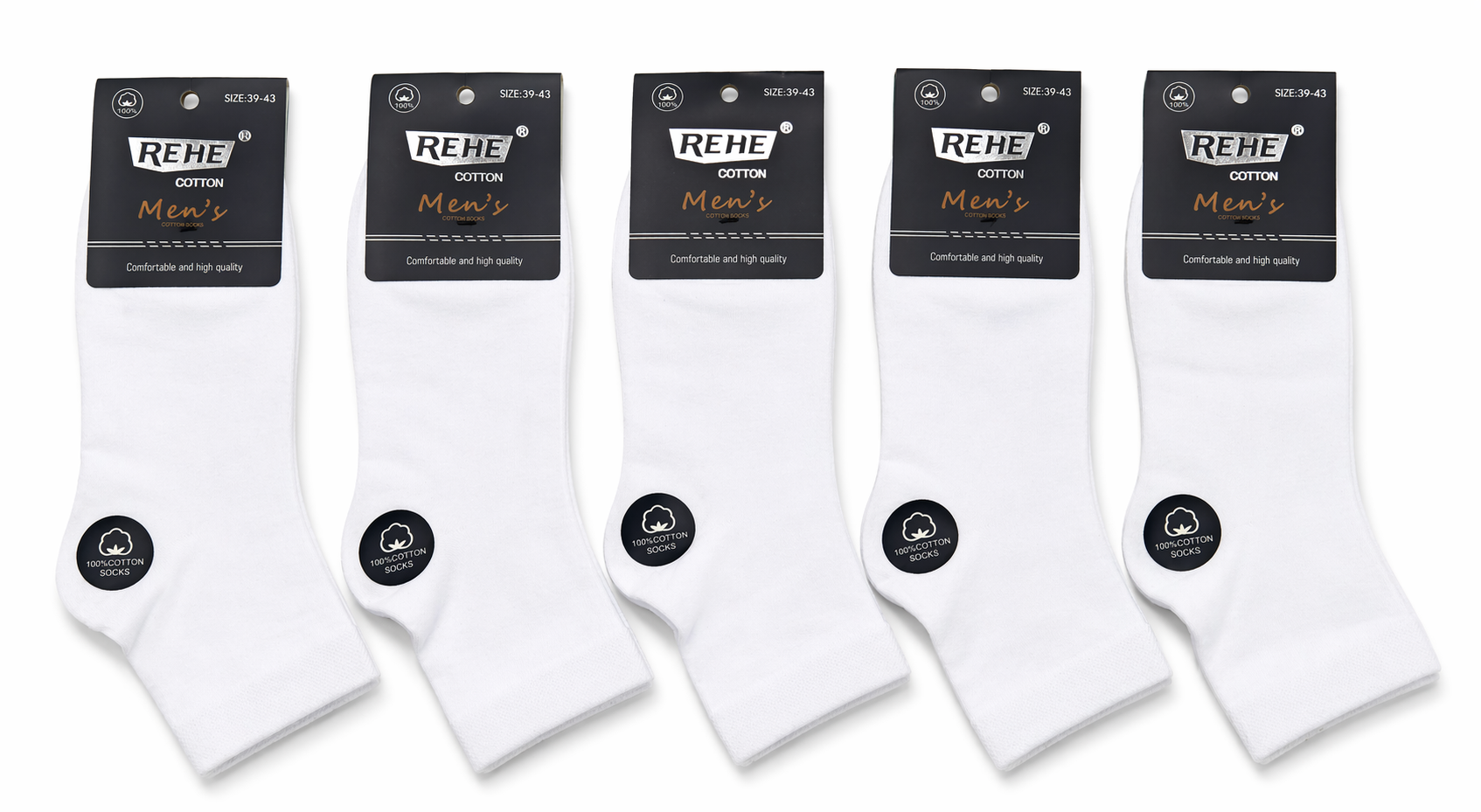 REHE - vyriškos medvilninės ilgos puskojinės