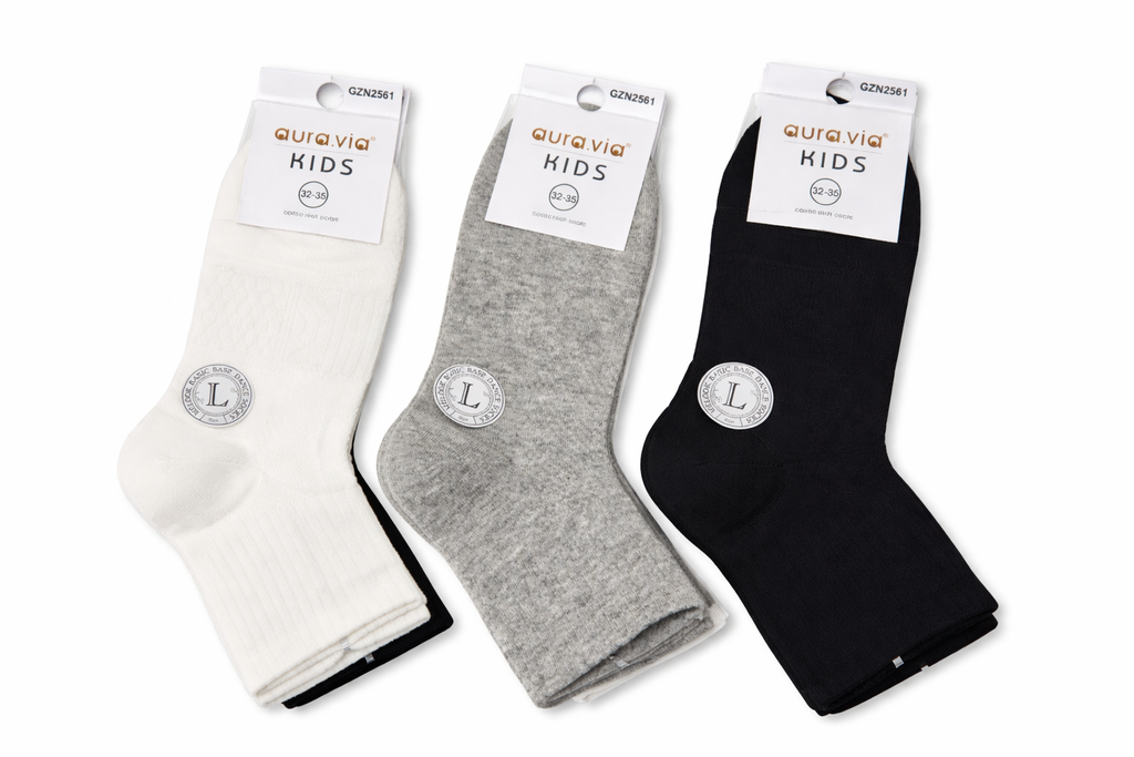 Aura.via - vaikiškos kojinės su kompresu