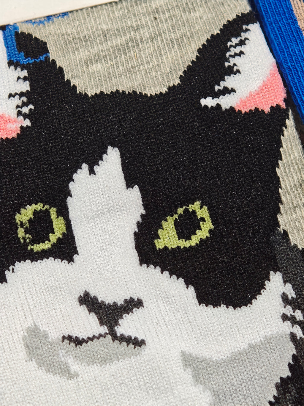 Aura.via - vaikiškos kojinės su kačiukais