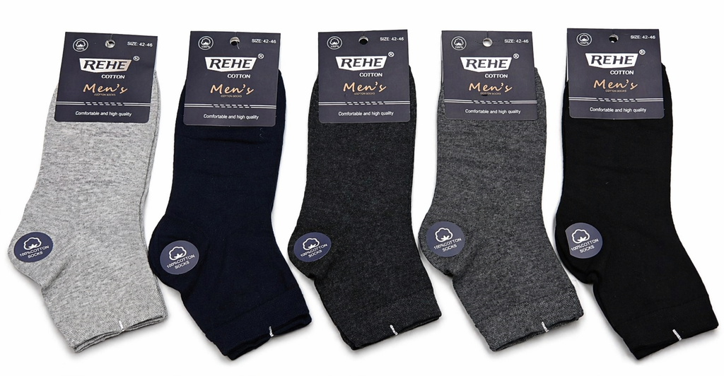 REHE - vyriškos medvilninės ilgos puskojinės