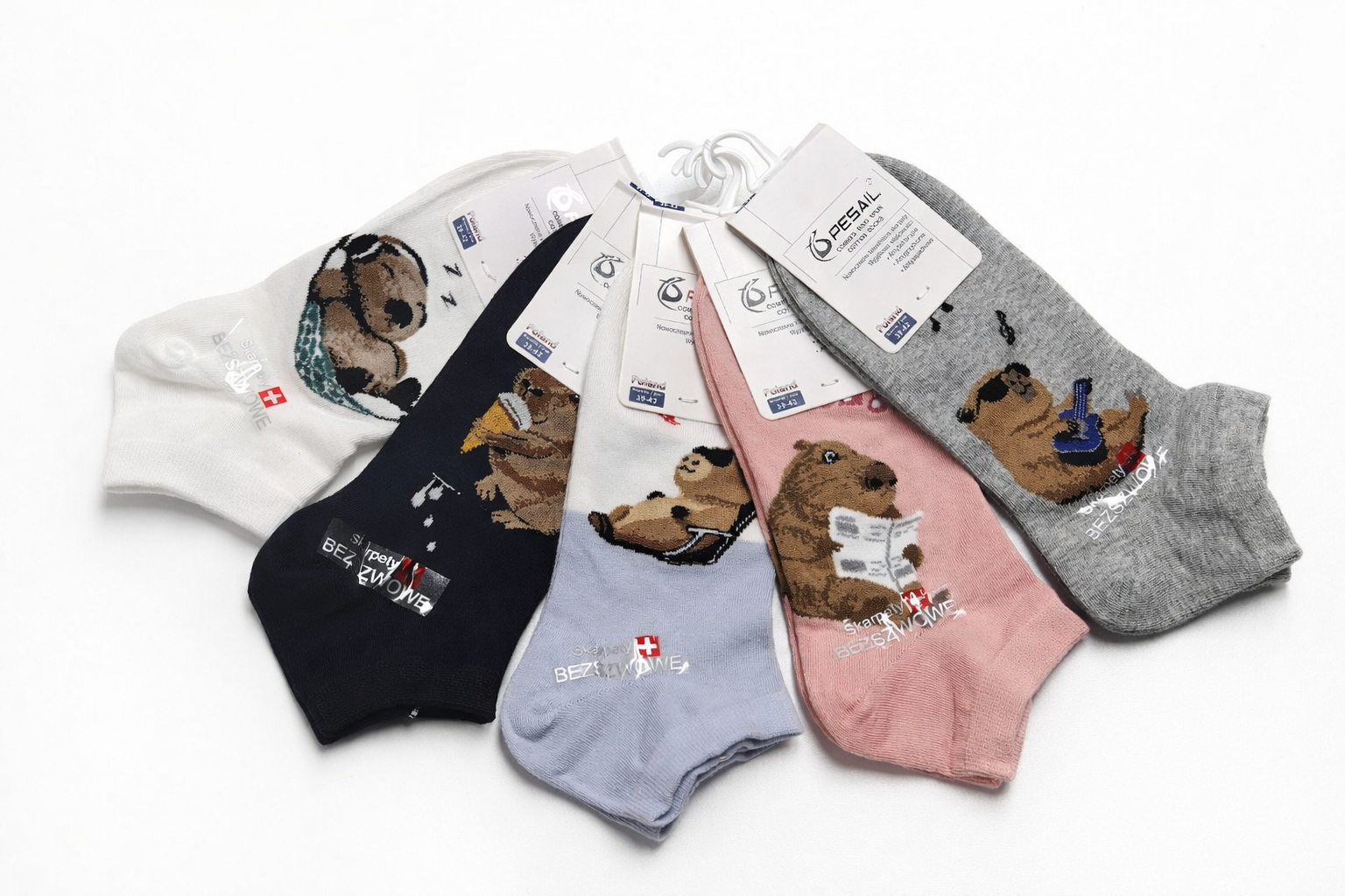 PESAIL - kojinės su kapibara