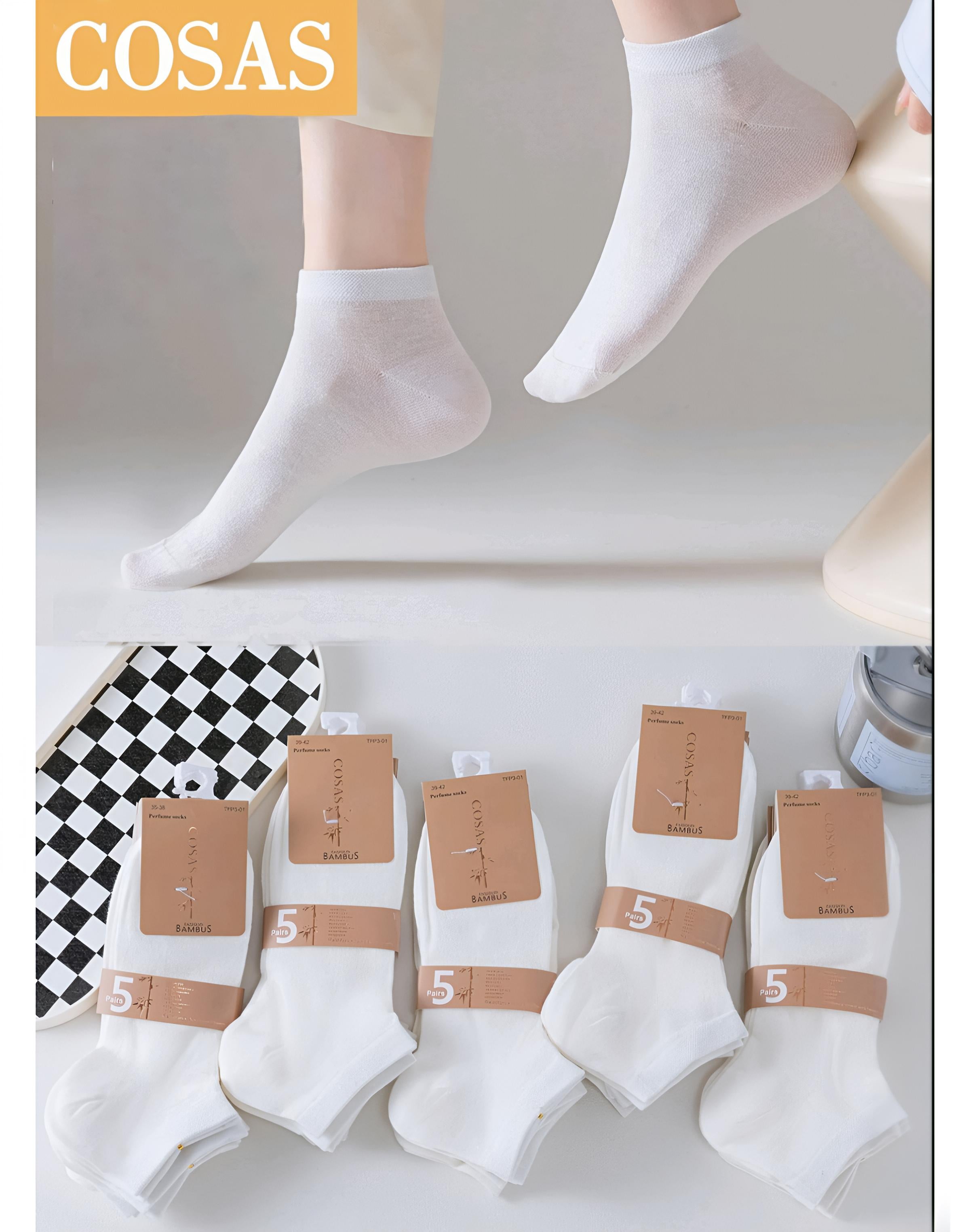 COSAS - moteriškos bambukinės kojinės