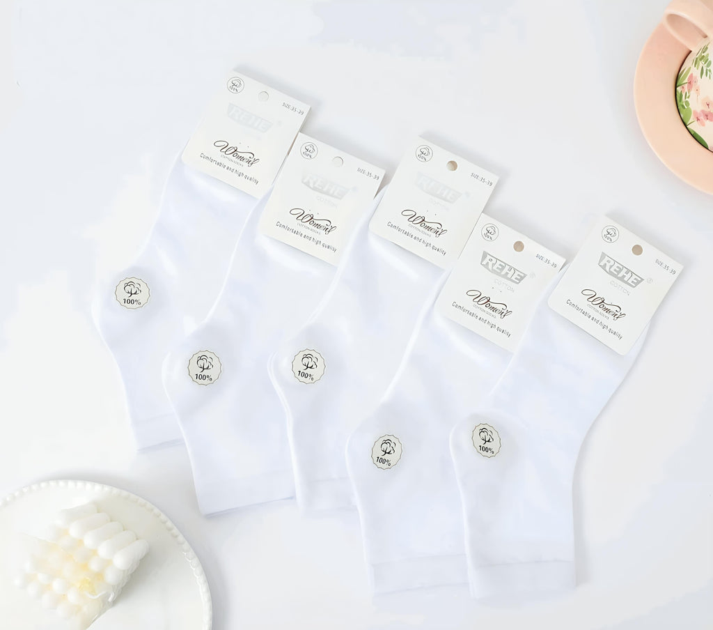 REHE - moteriškos medvilninės kojinės