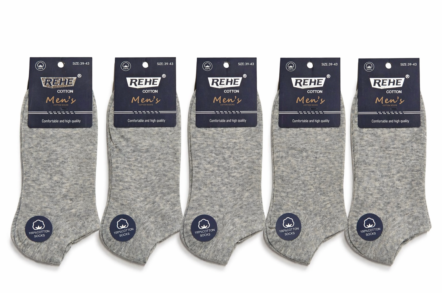 REHE - vyriškos medvilninės kojinės