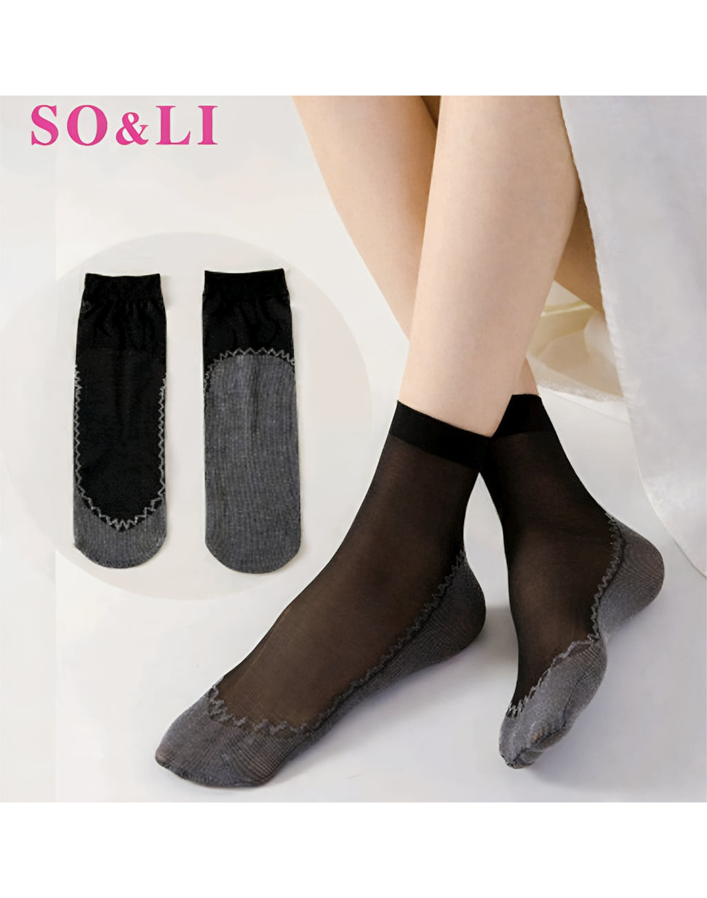 SO&LI - puskojinės 20DEN