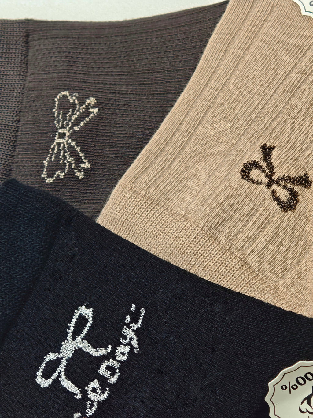 REHE - kojinės su bantukais