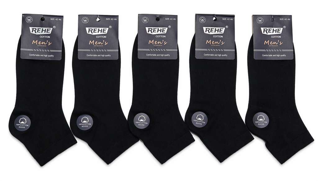 REHE - vyriškos medvilninės puskojinės