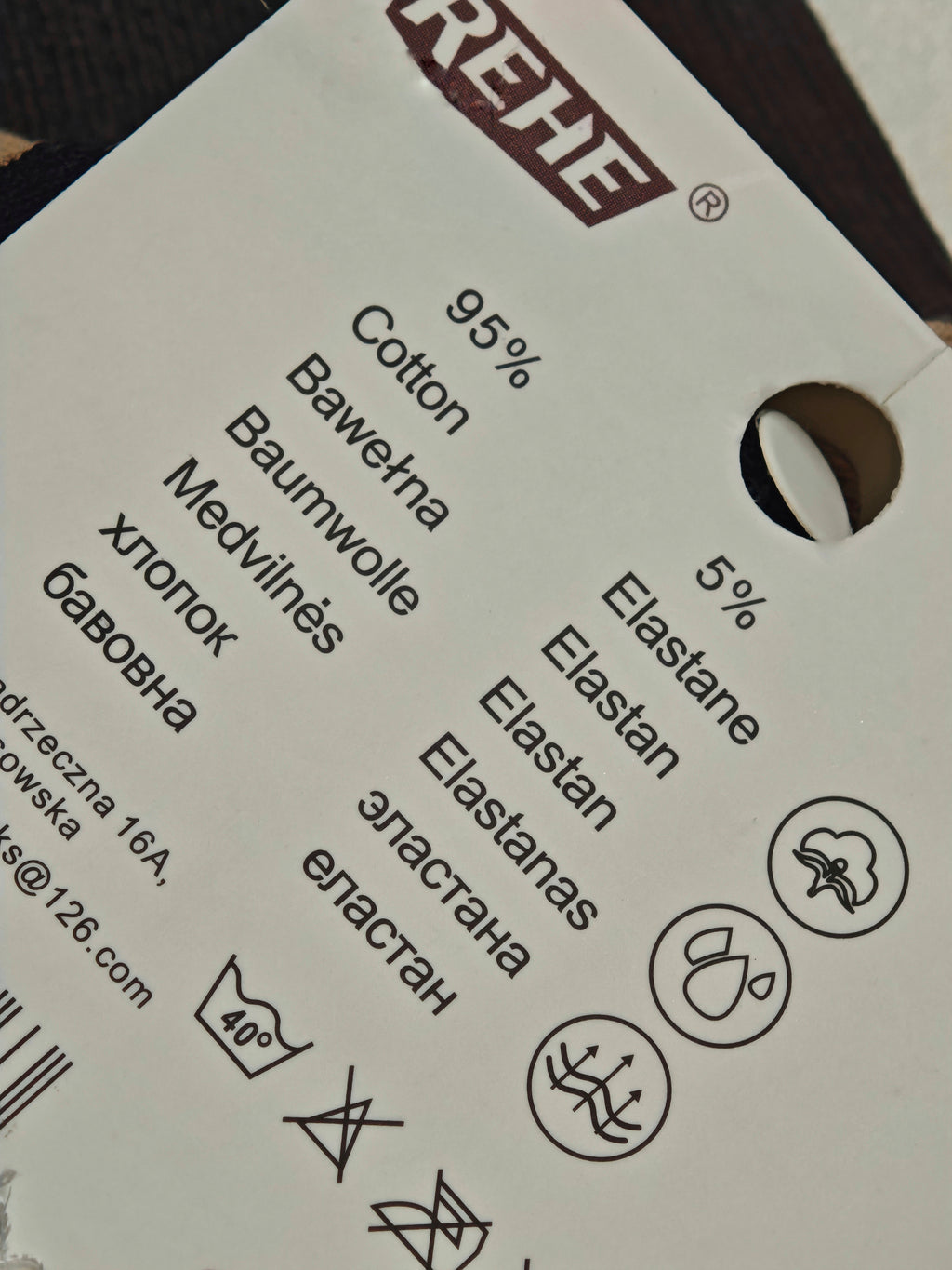 REHE - kojinės su bantukais